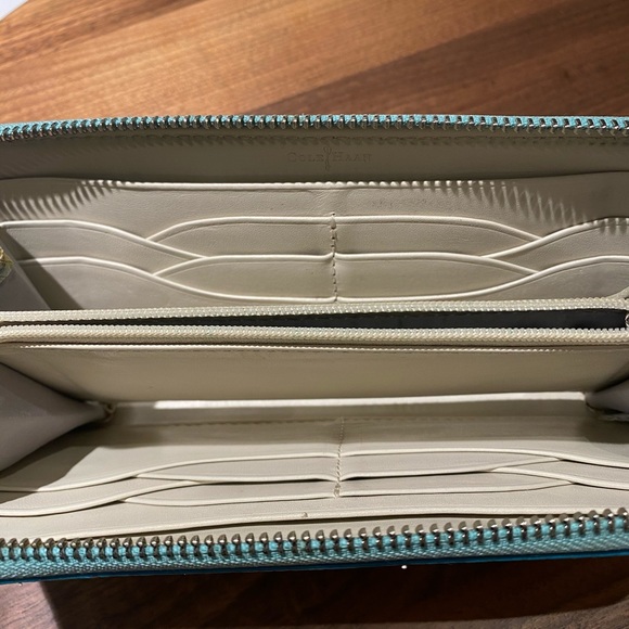 Cole Haan Rainbow Snakeskin Wallet - Picture 7 of 8